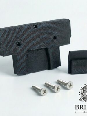 Clamp Meduza 14 Stub (1 end) Black plastic