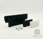 Clamp Meduza 35 Stub (1 end) Black plastic