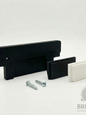 Clamp Meduza 35 Stub (1 end) Black plastic