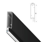 Clamp Level 90  Black  color (2m)