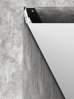 Clamp Ceiling Black color (2m)