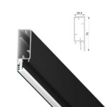 Clamp Level 70 Black color (2m)