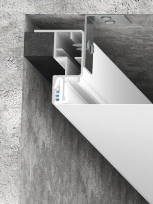 Clamp Radium White color (2m)