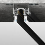 Clamp Track 23 Black color (2m)